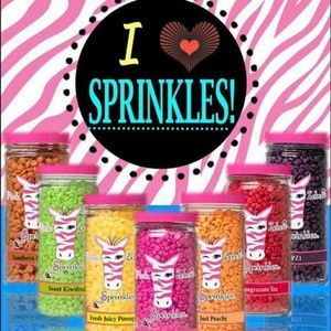 Pink Zebra Sprinkles ( brand new)